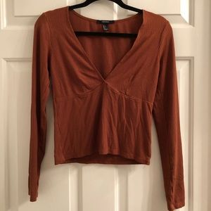 Forever 21 burnt orange top